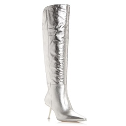 Womens Ziva Pointed Toe High Heel Boots