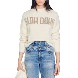 Slow Down Graphic Sweater
