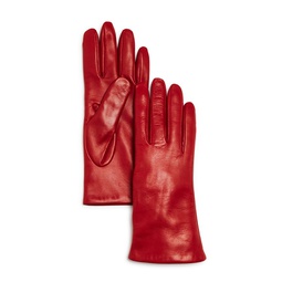 Cashmere-Lined Leather Gloves - 100% Exclusive