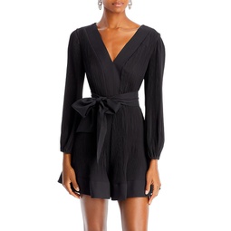 Liv Belted Pleated Dress