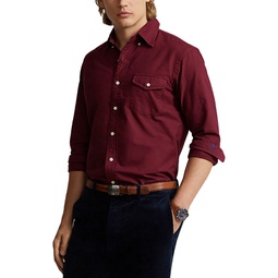 Classic Fit Garment Dyed Oxford Shirt