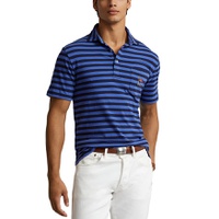 Standard Fit Embroidered Lisle Polo Shirt