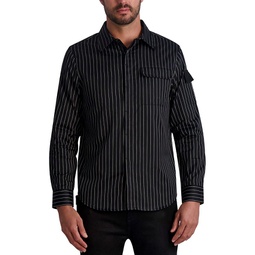 Slim Fit Striped Woven Shirt
