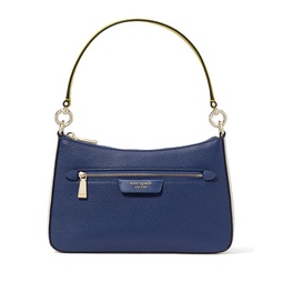 Hudson Color Blocked Pebbled Leather Convertible Crossbody