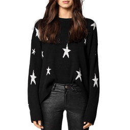 Markus Star Printed Cashmere Sweater
