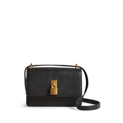 Sloane Mini Leather Shoulder Padlock Bag