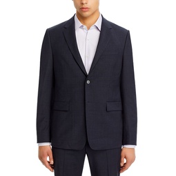 Chambers Tonal Plaid Slim Fit Suit Jacket