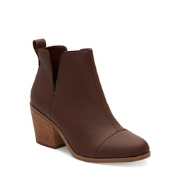 Womens Everly Cutout Pull On Booties