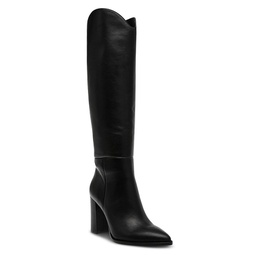Womens Bixby Pointed Toe High Heel Boots