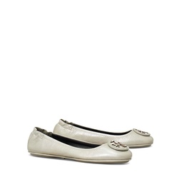 Womens Minnie Travel Leather Ballet Flats