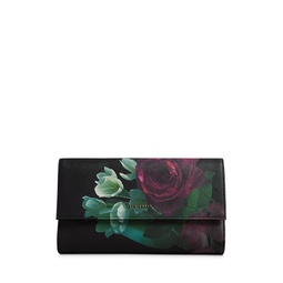 Floral Print Wallet