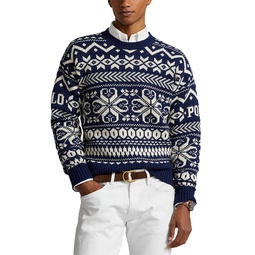 Chunky Knit Snowflake Sweater