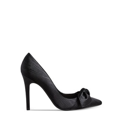 Womens HYANA-Moire Satin Bow 100mm Court Pumps