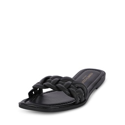 Womens Faye Slip On Braided Slide Sandals