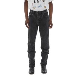 98 Classic Straight Fit Jeans in Washed Charcoal