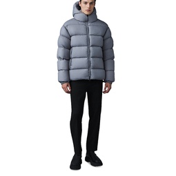 Adelmo-Lc Nylon Quilted Hooded Down Jacket