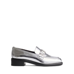 Womens Maxwell Square Toe Slip On Loafer Flats