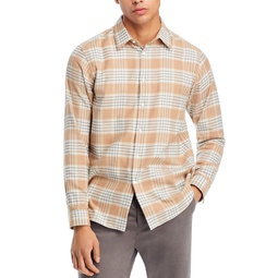 Irving Printed Long Sleeve Button Front Shirt