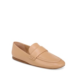 Womens Davis Leather Loafer Flats