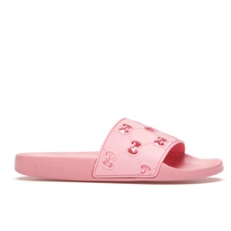 Gucci Slide Pink Rubber (Womens)