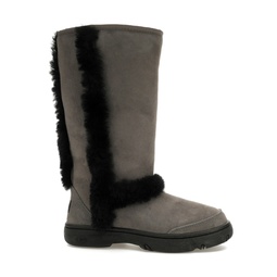 UGG Sunburst Tall Boot Grey Black (Womens)
