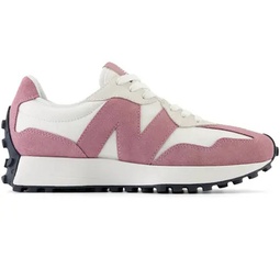 New Balance 327 Pink White Suede (Womens)