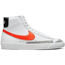 Nike Blazer Mid 77 Vintage White Safety Orange Black