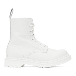 White 1460 Pascal Boots 212399F113011