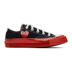 Black & Red Converse Edition Chuck 70 Low-Top Sneakers 221246M237004