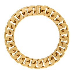 Gold Medium G Chain Necklace 221278M145002