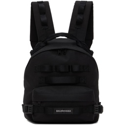Black Small Army Multicarry Backpack 221342M166010