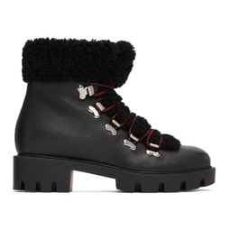 Black Edelvizer Flat Ankle Boots 221813F113006