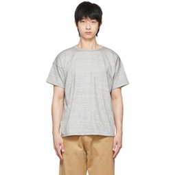 Grey Cotton T-Shirt 221839M213001