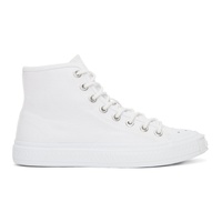 White Canvas High Sneakers 222129F127000