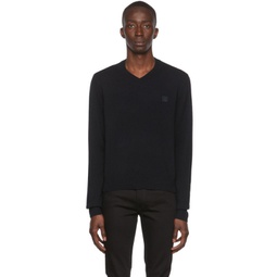 Black Wool Sweater 222129M201003