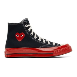 Black & Red Converse Edition Chuck 70 Sneakers 222246F127003
