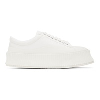White Platform Sneakers 222249F128003