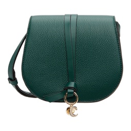 Green Mini Alphabet Saddle Bag 222338F048068