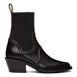 Black Nellie Ankle Boots 222338F113033