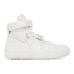White Franckie Sneakers 222338F127003