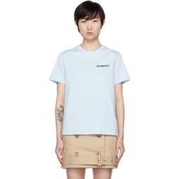 Blue Monogram T-Shirt 222376F110012