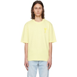 Yellow Ami de Coeur T-Shirt 222482M213054