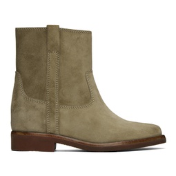 Taupe Susee Boots 222600F113016