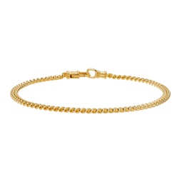 Gold Curb M Bracelet 222762M142003