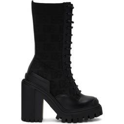 Black All-Over DG Boots 231003F114000