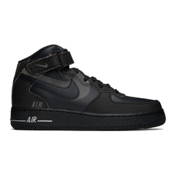 Black Air Force 1 Mid 07 Sneakers 231011M236011