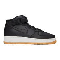 Black Air Force 1 Mid 07 Sneakers 231011M236026