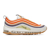 White & Orange Air Max 97 SE Sneakers 231011M237143