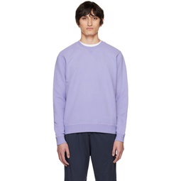 Purple Crewneck Sweatshirt 231128M204003