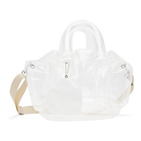 Transparent Inflatable Shoulder Bag 231129F048007